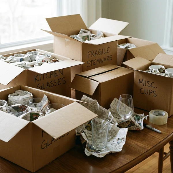 Eşya paketleme — kutulama detayı